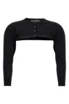 Dolce & Gabbana Viscose Kim Dolce E Gabbana Shrug In Black