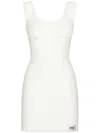 Dolce & Gabbana Minikleid Mit Nummern-patch In White