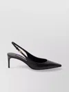 Dolce & Gabbana Tortoiseshell-print Patent Leather Slingbacks