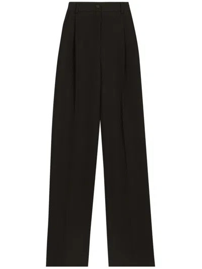 Dolce & Gabbana Tailored Trousers In Black