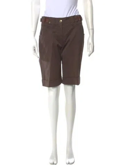 Pre-owned Dolce & Gabbana Knee-length Shorts In Brown
