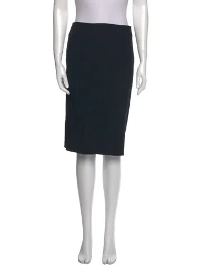 Pre-owned Dolce & Gabbana Knee-length Skirt In Black