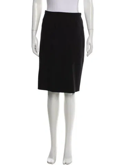 Pre-owned Dolce & Gabbana Knee-length Skirt In Black
