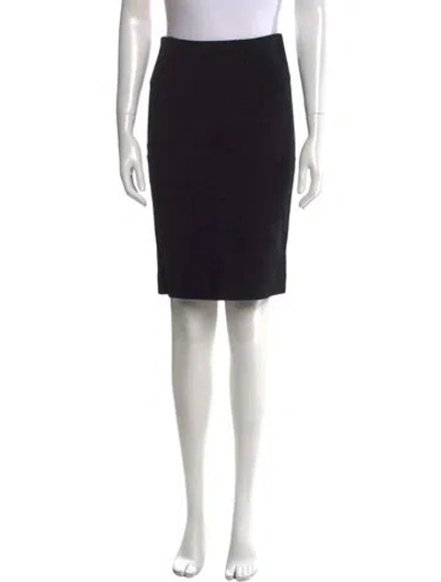 Pre-owned Dolce & Gabbana Knee-length Skirt In Black