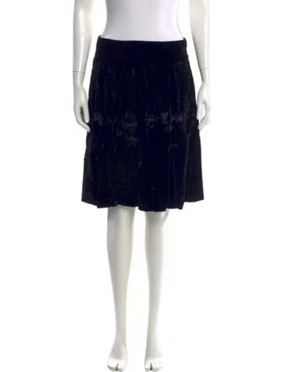 Pre-owned Dolce & Gabbana Knee-length Skirt In Black