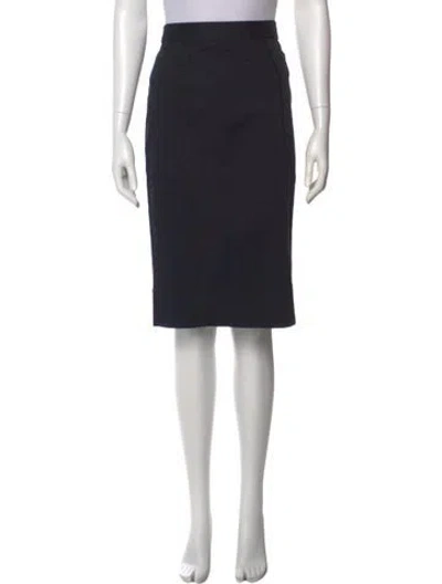 Pre-owned Dolce & Gabbana Knee-length Skirt In Black