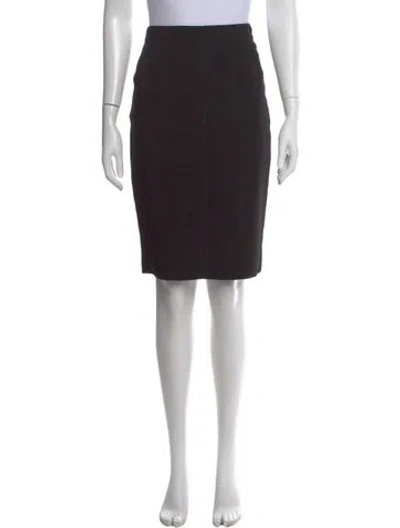 Pre-owned Dolce & Gabbana Knee-length Skirt In Black