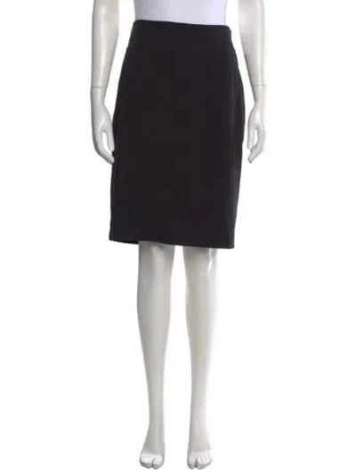 Pre-owned Dolce & Gabbana Knee-length Skirt In Black