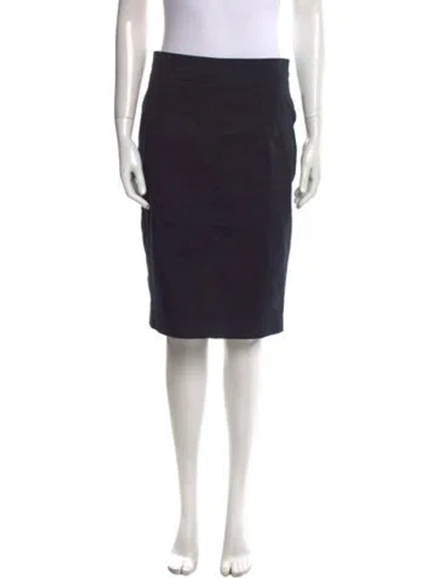 Pre-owned Dolce & Gabbana Knee-length Skirt In Blue