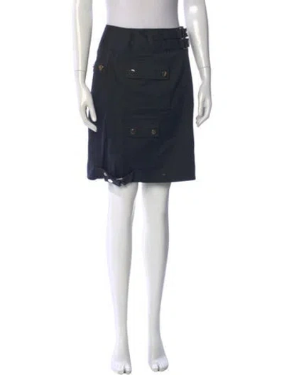 Pre-owned Dolce & Gabbana Knee-length Skirt In Blue
