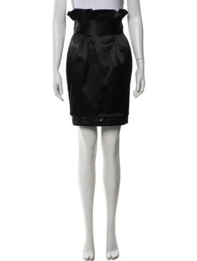 Pre-owned Dolce & Gabbana Knee-length Skirt In Gray