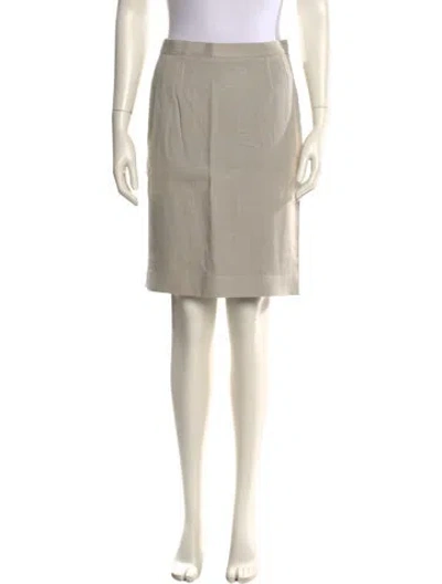 Pre-owned Dolce & Gabbana Knee-length Skirt In Neutral