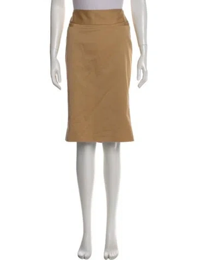 Pre-owned Dolce & Gabbana Knee-length Skirt In Neutral