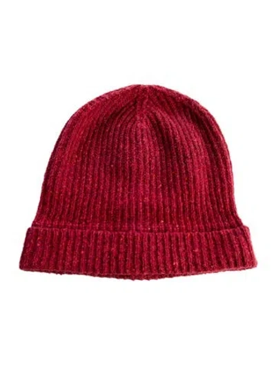 Pre-owned Dolce & Gabbana Knit Beanie In Red