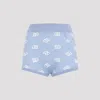 Dolce & Gabbana Shorts In Celeste Chiaro