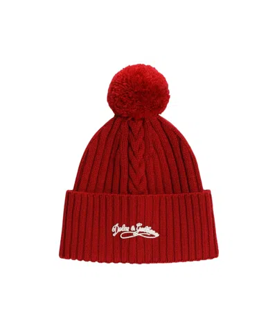 Dolce & Gabbana Knit Hat In Red