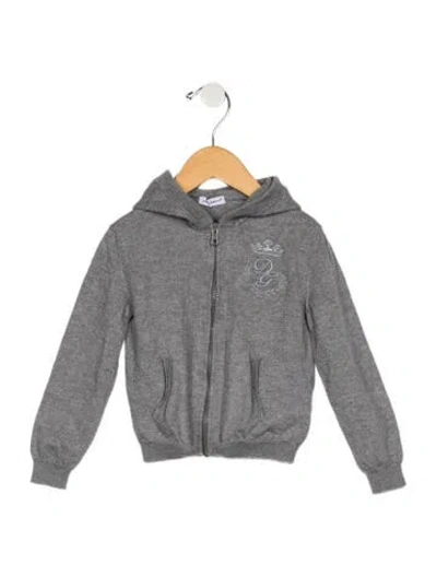 Pre-owned Dolce & Gabbana Babies' Knit Sweater In Grey