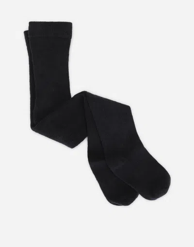 DOLCE & GABBANA PERFORATED TIGHTS WITH DG LOGO