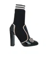 Dolce & Gabbana Knitted Ankle Boot In Multi