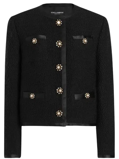 DOLCE & GABBANA KNITTED JACKET