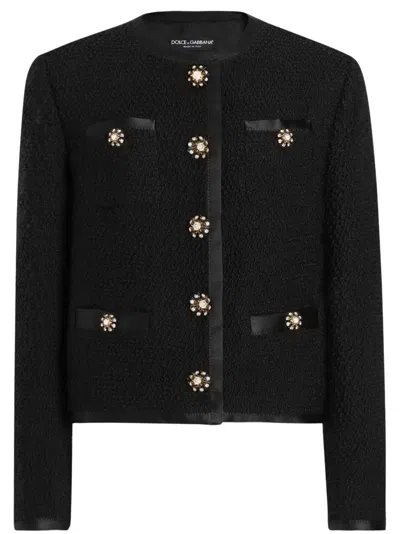 DOLCE & GABBANA KNITTED JACKET