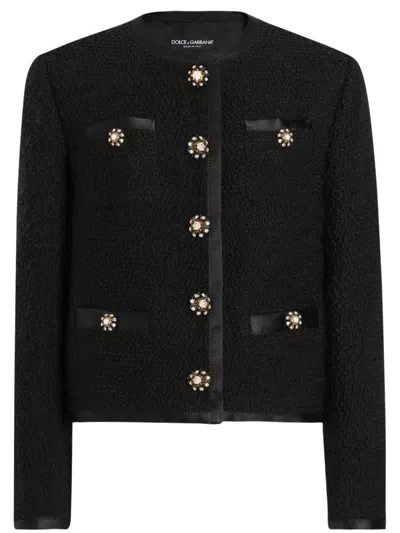 DOLCE & GABBANA DOLCE & GABBANA KNITTED JACKET