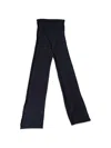 Dolce & Gabbana Knitted Rectangular Scarf In Black