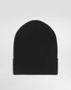 Dolce & Gabbana Knitted Wool And Cashmere Hat In Black