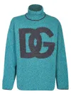 Dolce & Gabbana Knitwear In Blue
