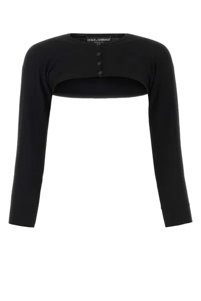 Dolce & Gabbana Knitwear In Black