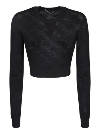 Dolce & Gabbana Knitwear In Black