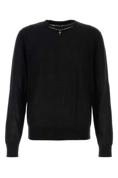 Dolce & Gabbana Knitwear In Black