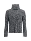 Dolce & Gabbana Turtleneck Pullover In Black