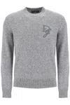 Dolce & Gabbana Wool Jersey. In Grigiochiaro