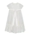 Dolce & Gabbana Silk Chiffon And Lace Dress In White