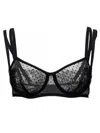 Dolce & Gabbana Sheer Lace Balconette Bra