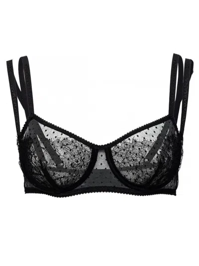 DOLCE & GABBANA DOLCE & GABBANA LACE BALCONETTE BRA