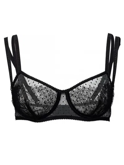 DOLCE & GABBANA LACE BALCONETTE BRA