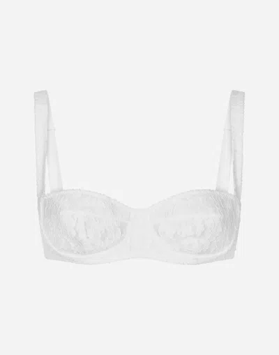 DOLCE & GABBANA LACE BALCONETTE BRA