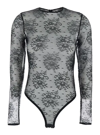 Dolce & Gabbana Lace Body In Black