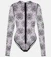 Dolce & Gabbana Lace Bodysuit In Black