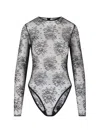 Dolce & Gabbana Lace Bodysuit In Black
