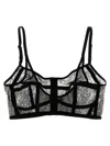 Dolce & Gabbana Sheer Lace Bra Adjustable Straps