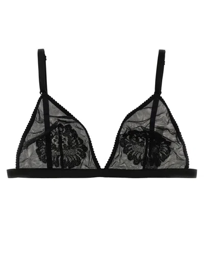 Dolce & Gabbana Lace Bra In Black