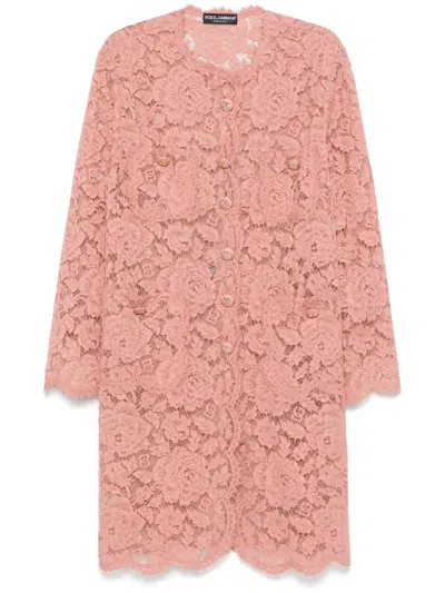 DOLCE & GABBANA DOLCE & GABBANA LACE COAT
