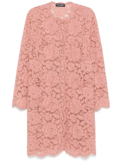 DOLCE & GABBANA DOLCE & GABBANA LACE COAT
