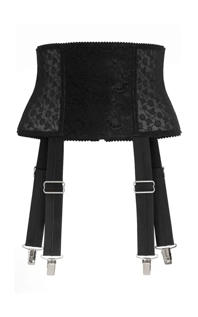DOLCE & GABBANA LACE CORSET BELT