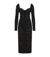 Dolce & Gabbana Lace Corset Midi Dress