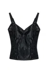 DOLCE & GABBANA LACE DETAILED CORSET TOP