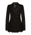 Dolce & Gabbana Lace Double-breasted Blazer Jacket